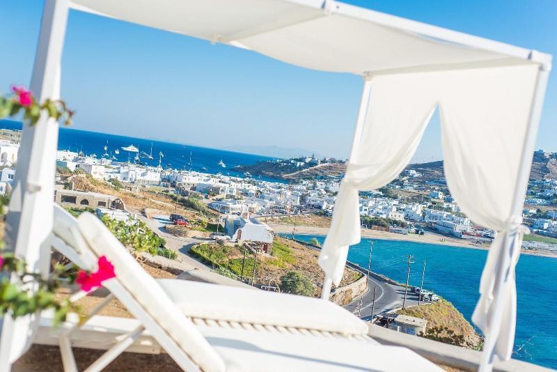 Vila The Corfos Hills House Mykonos Town Exteriér fotografie