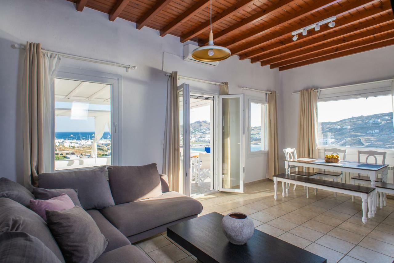 Vila The Corfos Hills House Mykonos Town Exteriér fotografie